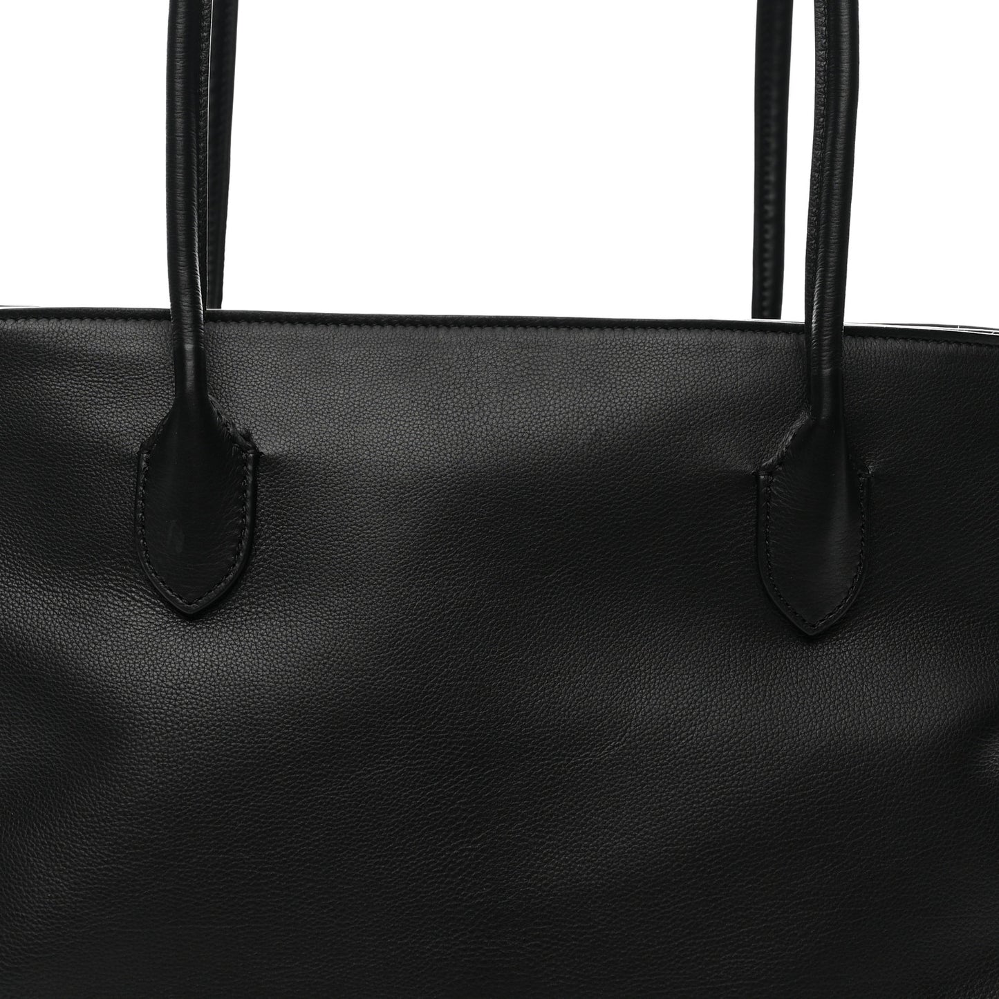Grained Calfskin Terrasse Bag Black