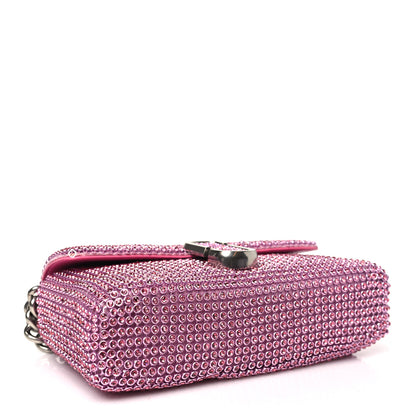Marc Jacobs The Rhinestone J Marc Mini Shoulder Bag Petal Pink 4 of 10