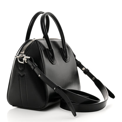 Givenchy Shiny Lord Calfskin Mini Antigona Black 3 of 12
