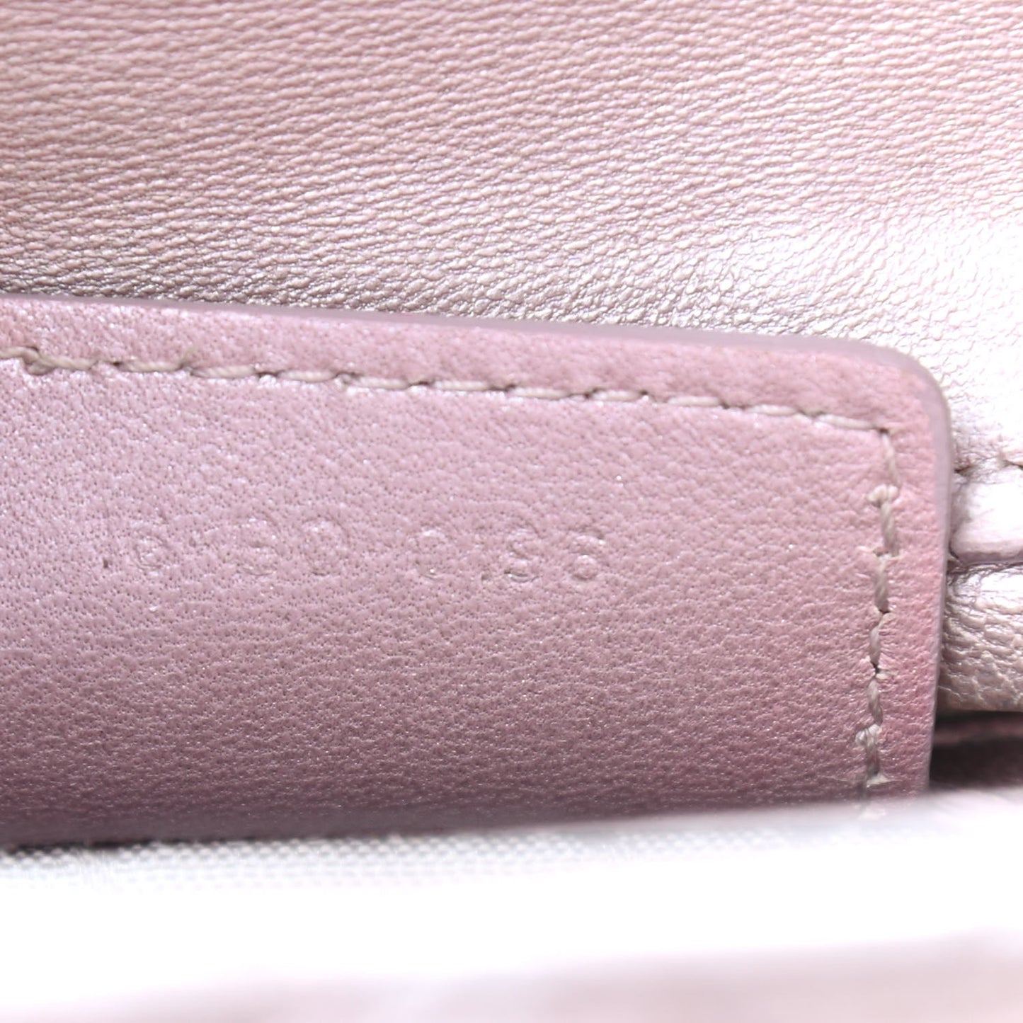 Pearly Lambskin Cannage Medium Lady Dior Lotus