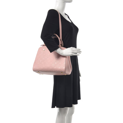 Louis Vuitton Empreinte Montaigne MM Rose Ballerine 2 of 18