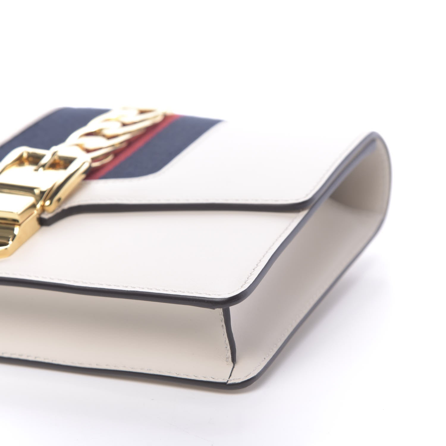 Gucci Calfskin Sylvie Belt Bag Off White 9 of 10