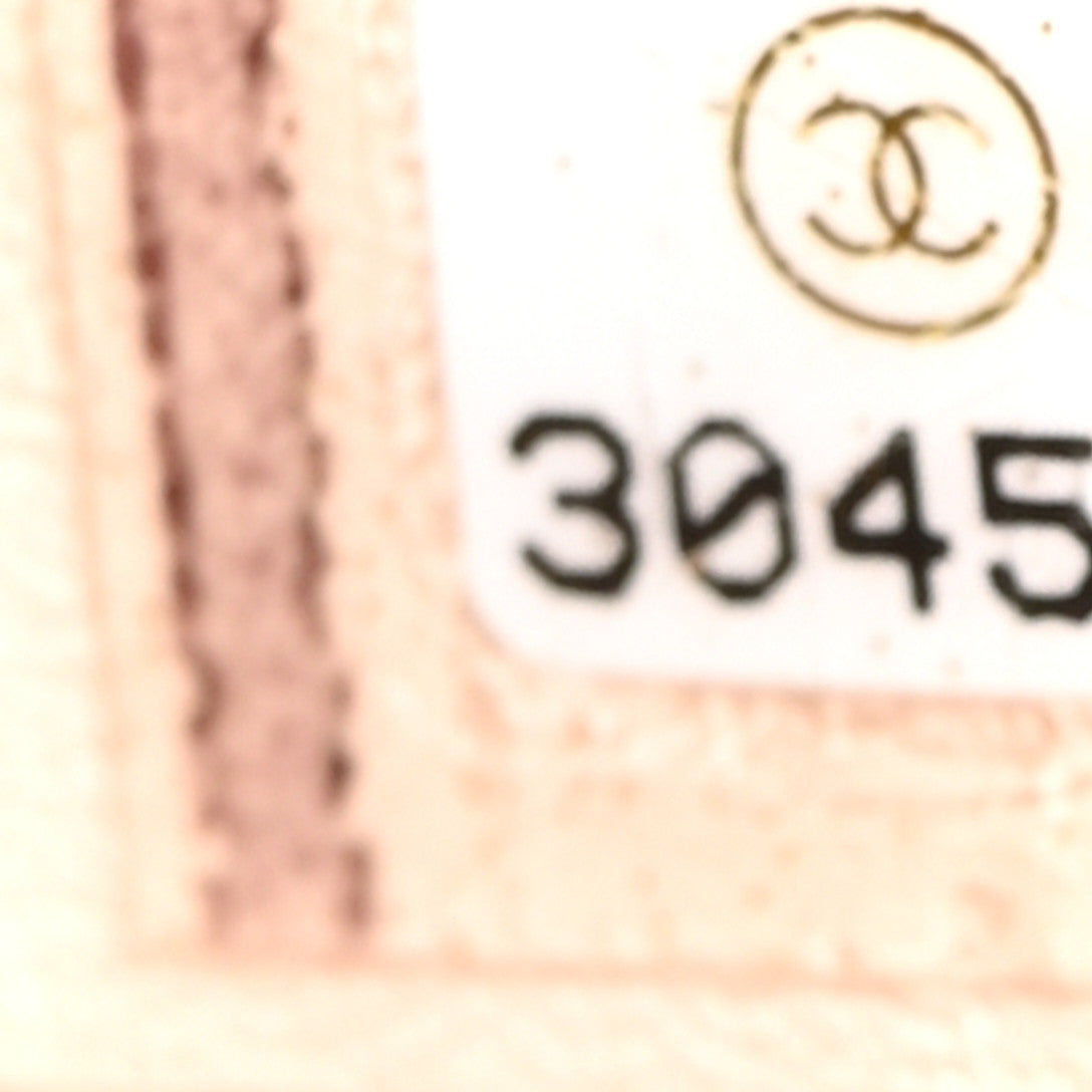 Mixed Fibers Calfskin Mini Deauville Tote Rose Pink