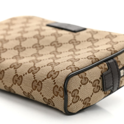 Gucci Monogram Belt Bag Dark Brown 10 of 10