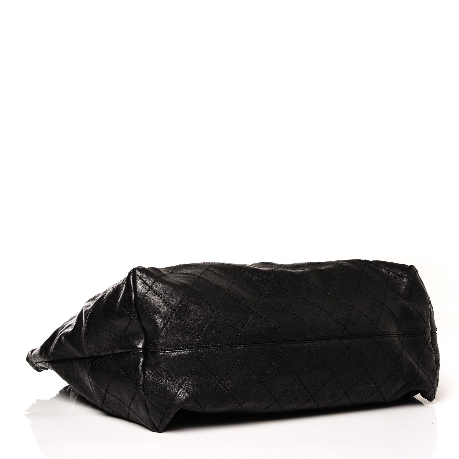 Chanel Distressed Caviar XL Coco Cabas Black 5 of 8