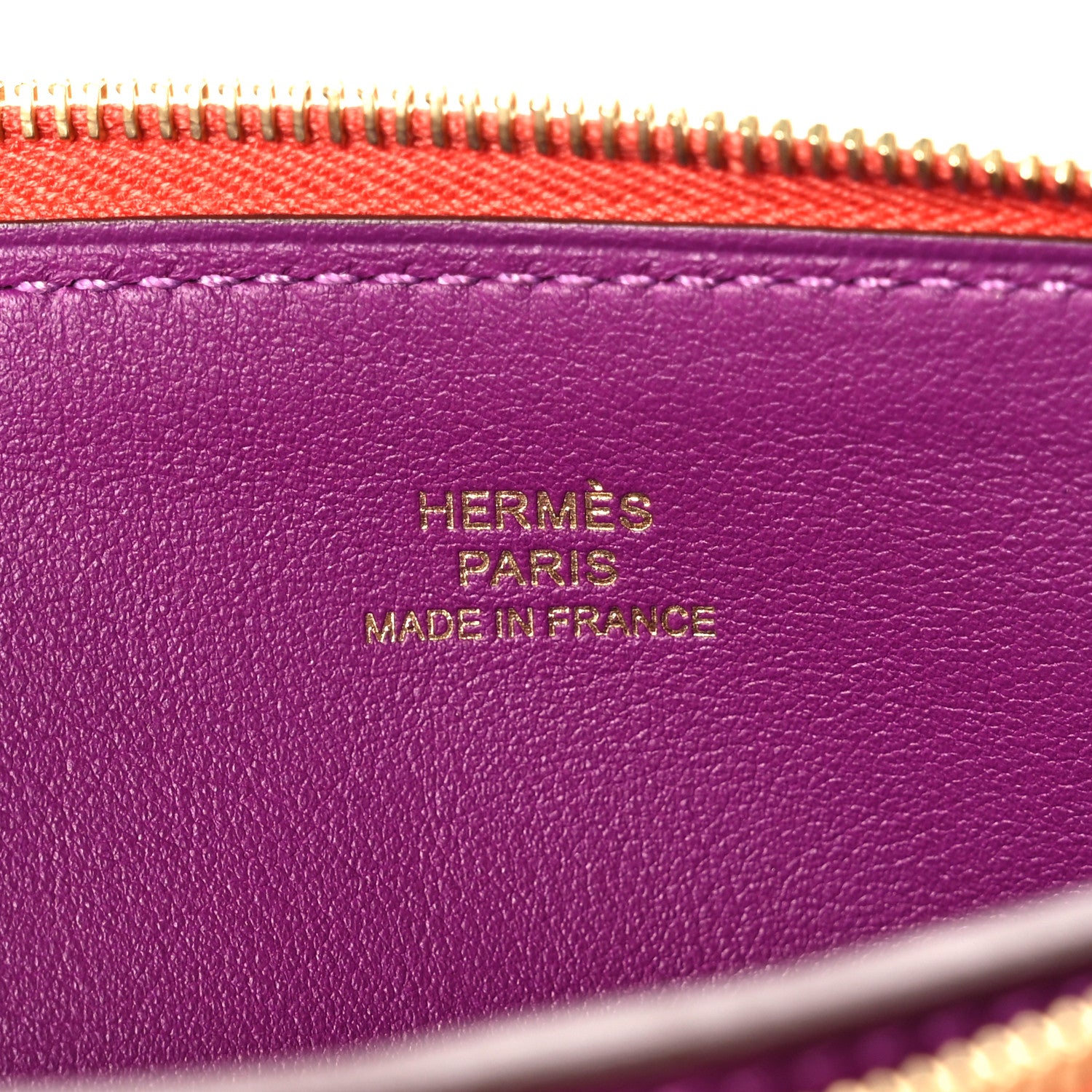 Hermes Evercolor Atout Pouch Terre Battue Anemone 6 of 10