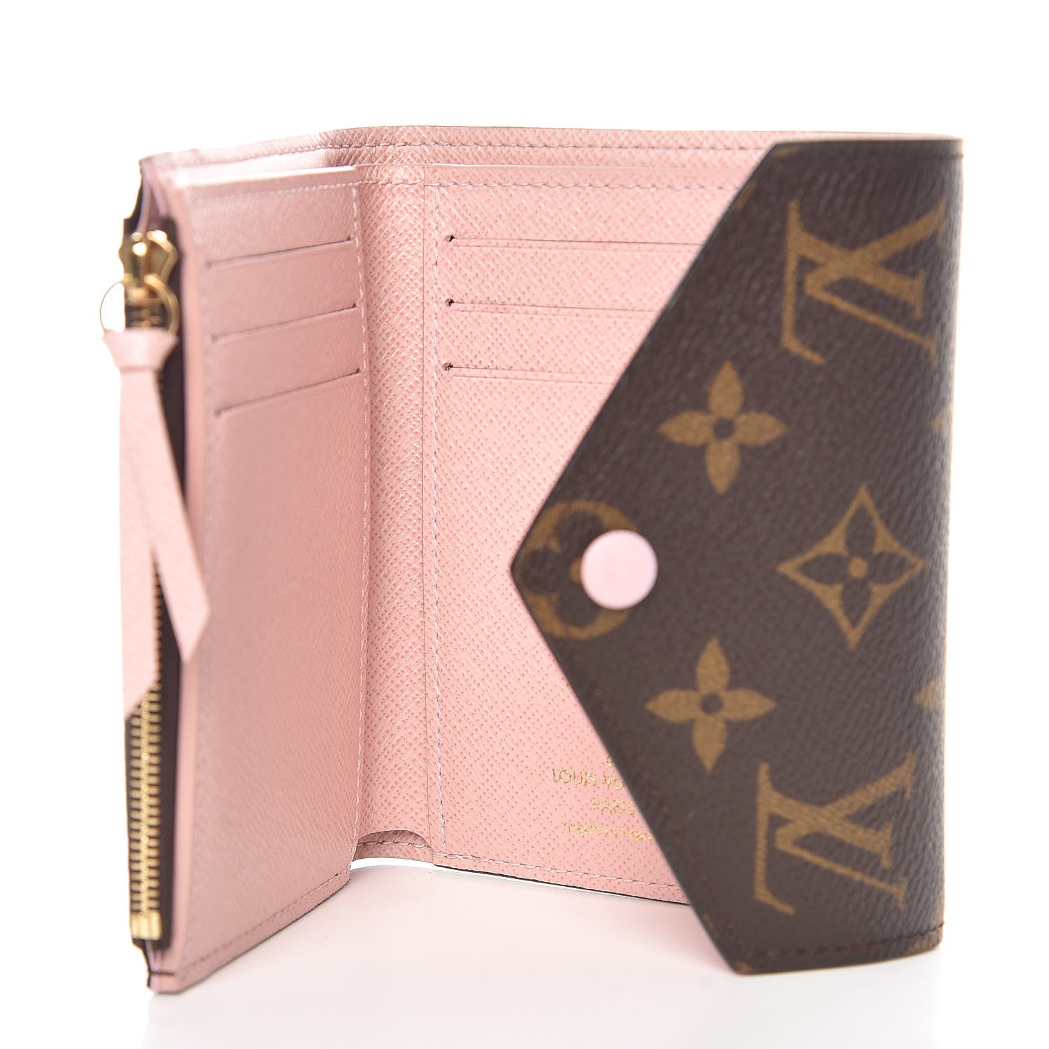 Louis Vuitton Monogram Victorine Wallet Rose Ballerine 5 of 8