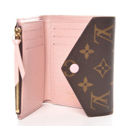 Louis Vuitton Monogram Victorine Wallet Rose Ballerine 5 of 8