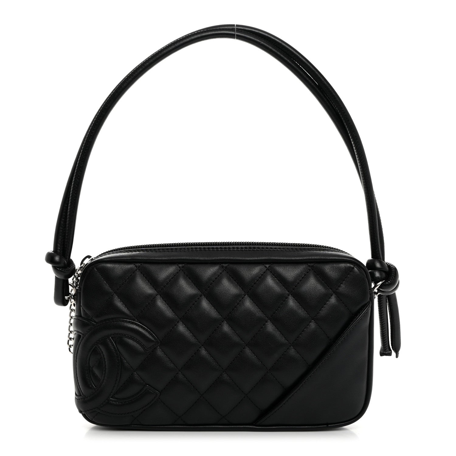 Chanel Calfskin Quilted Cambon Pochette Black 1 of 10