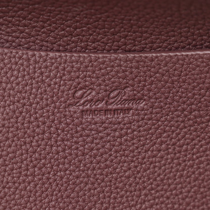 Loro Piana Grained Calfskin L32 Loom Bag Azuki Beans 7 of 11