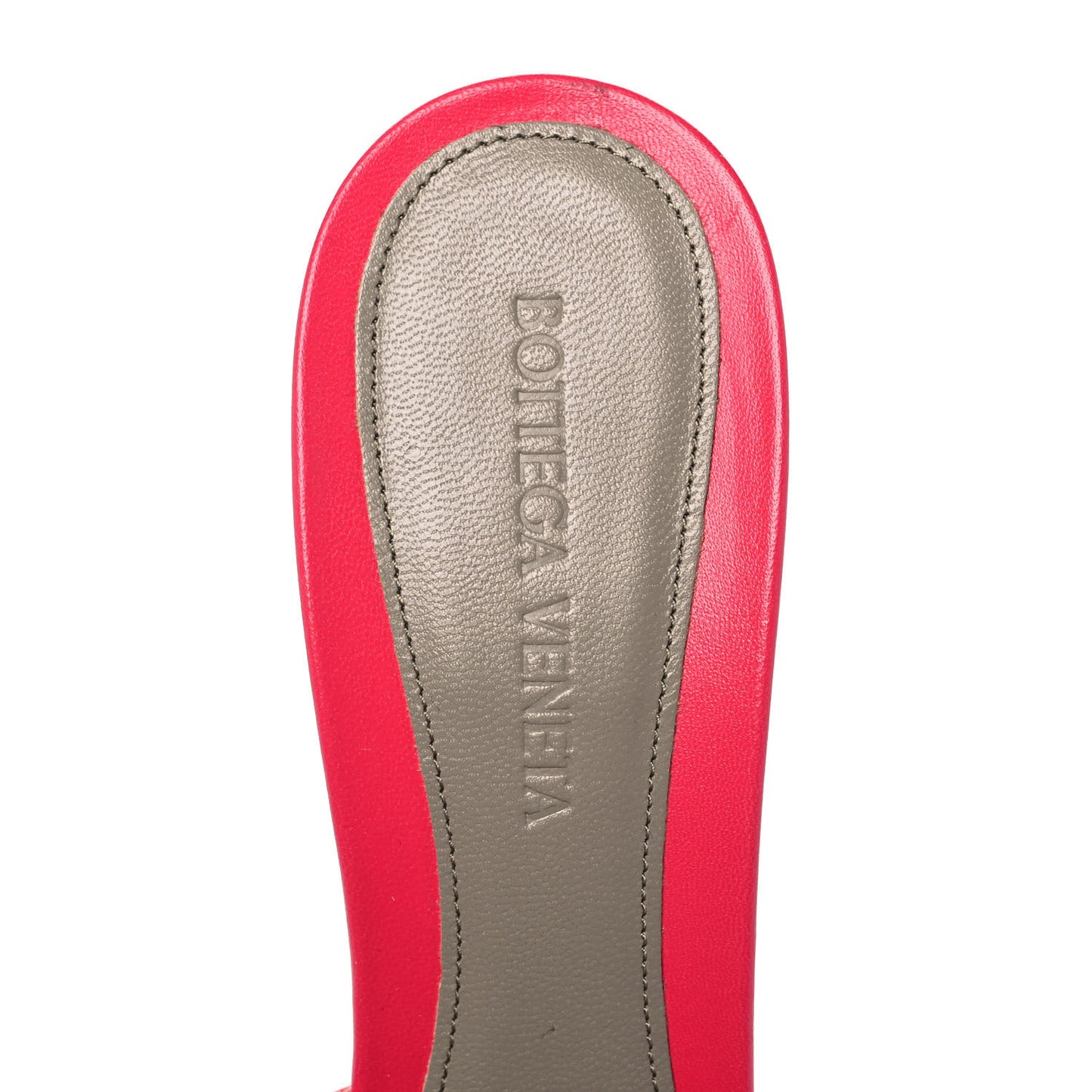 Lambskin Stretch Mule Sandals 39 Lollipop