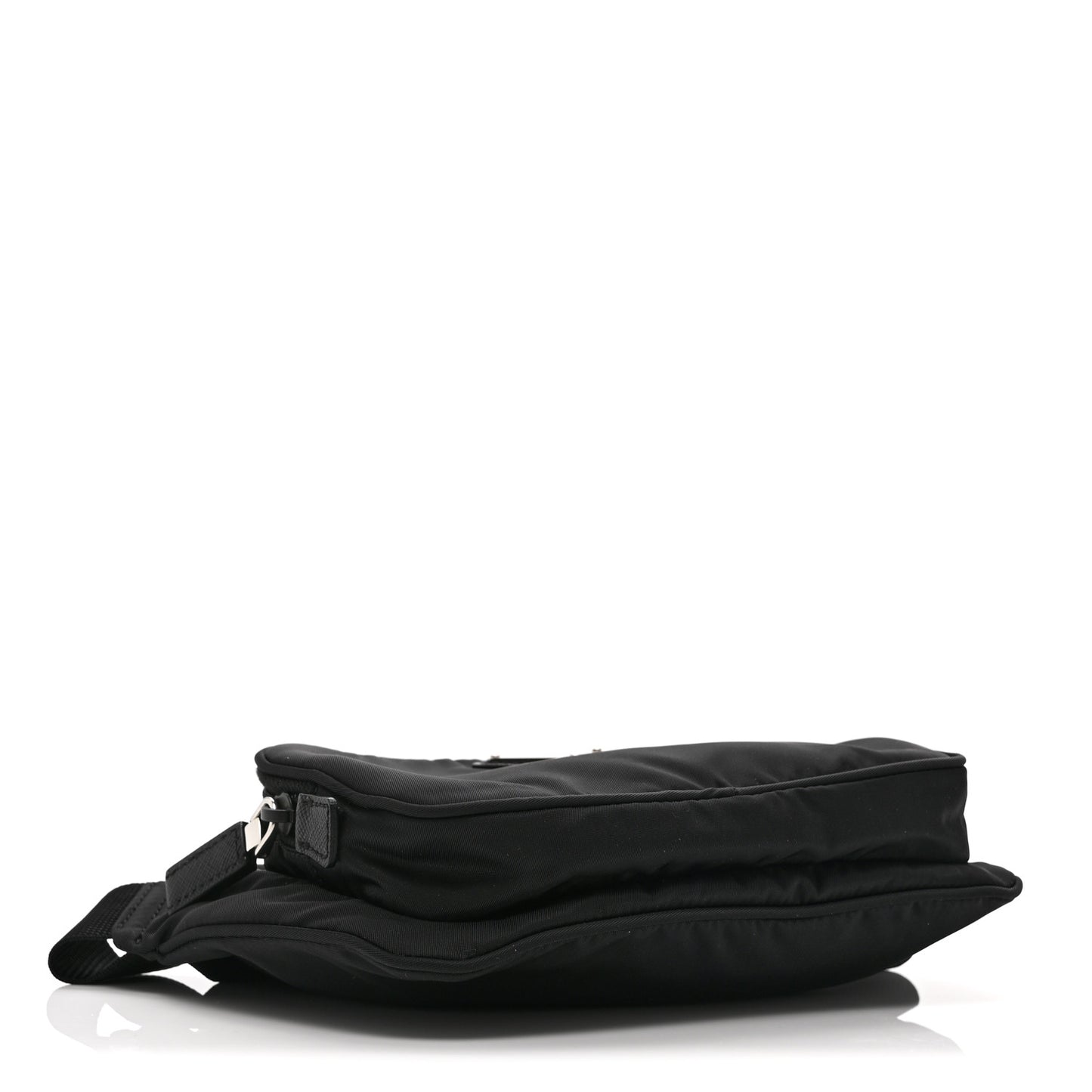 Re-Nylon Saffiano Belt Bag Black