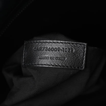 Saint Laurent Calfskin Quilted ES Giant Travel Bag Black 7 of 10