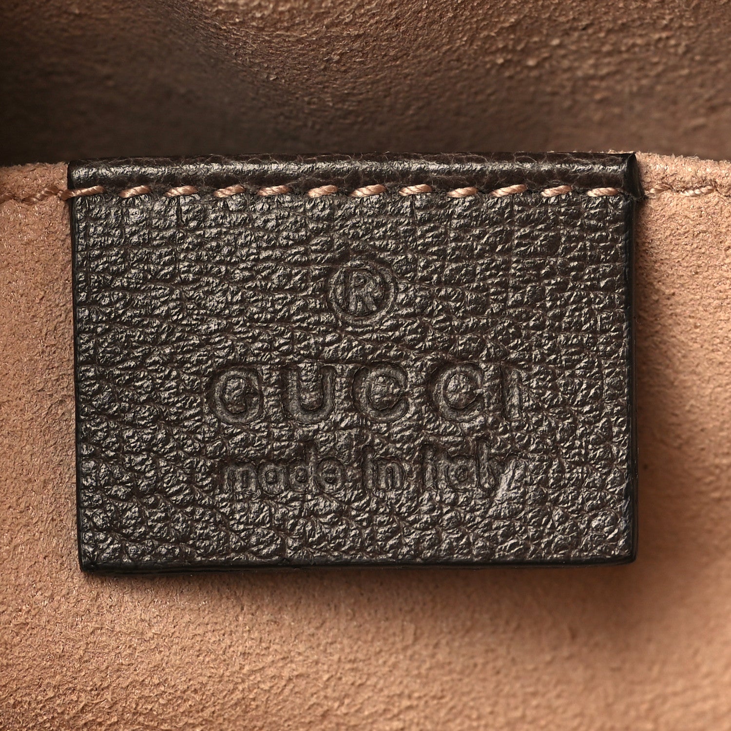 Gucci GG Supreme Monogram Web Small Ophidia Belt Bag 85 34 Dark Brown 6 of 9
