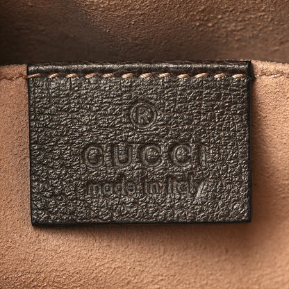 Gucci GG Supreme Monogram Web Small Ophidia Belt Bag 85 34 Dark Brown 6 of 9