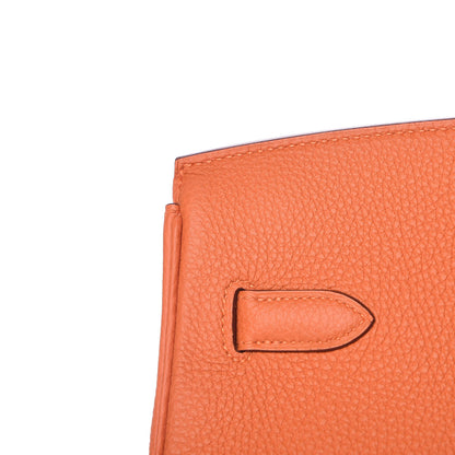 Hermes Togo Birkin 35 Orange 28 of 37
