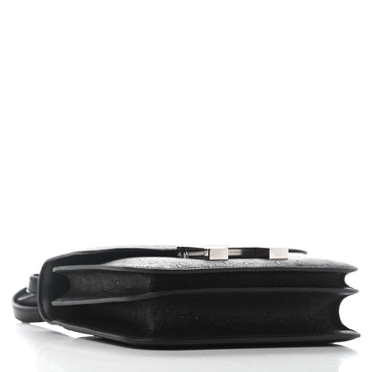 Hermes Ostrich Constance 18 Black 4 of 9