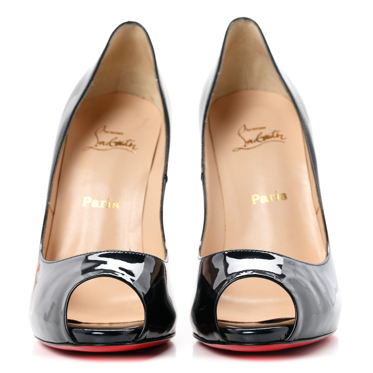 Christian Louboutin Patent Lady Z 120 Pumps 39 Dark Blue 3 of 10