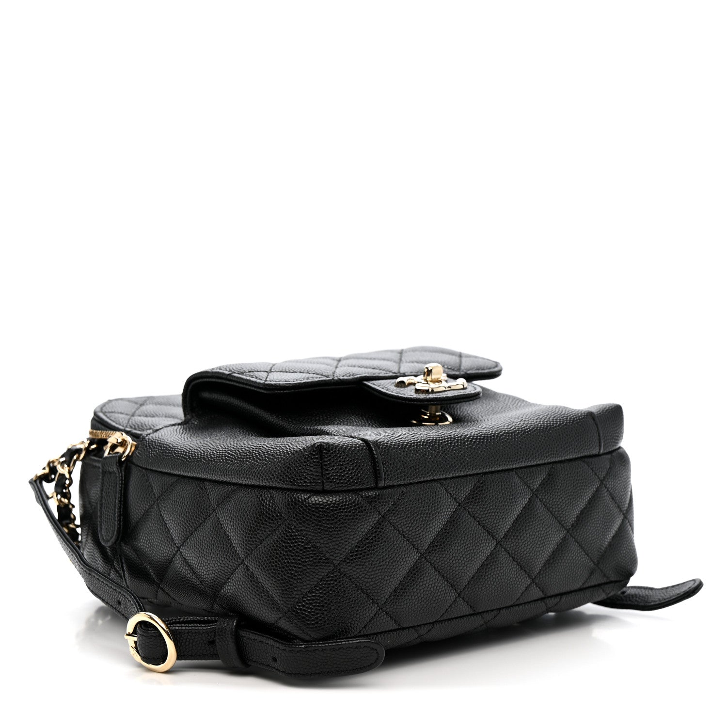 Chanel Caviar Quilted Small CC Day Backpack Black 4 of 11