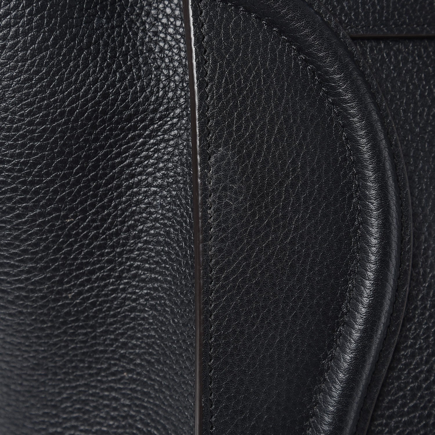 Celine Drummed Calfskin Mini Luggage Black 10 of 11