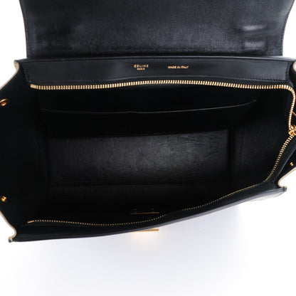 Celine Elephant Calfskin Small Tri-Color Trapeze Indigo 6 of 7