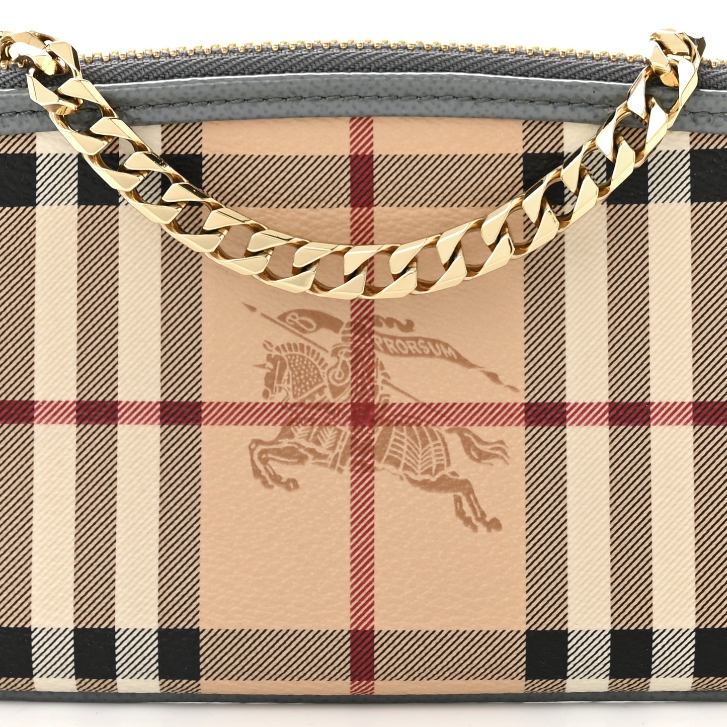 Haymarket Check Clara Pochette Grey