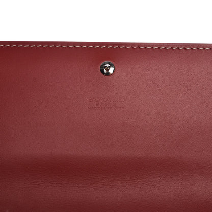 Goyard Goyardine Varenne Long Wallet Red 6 of 6