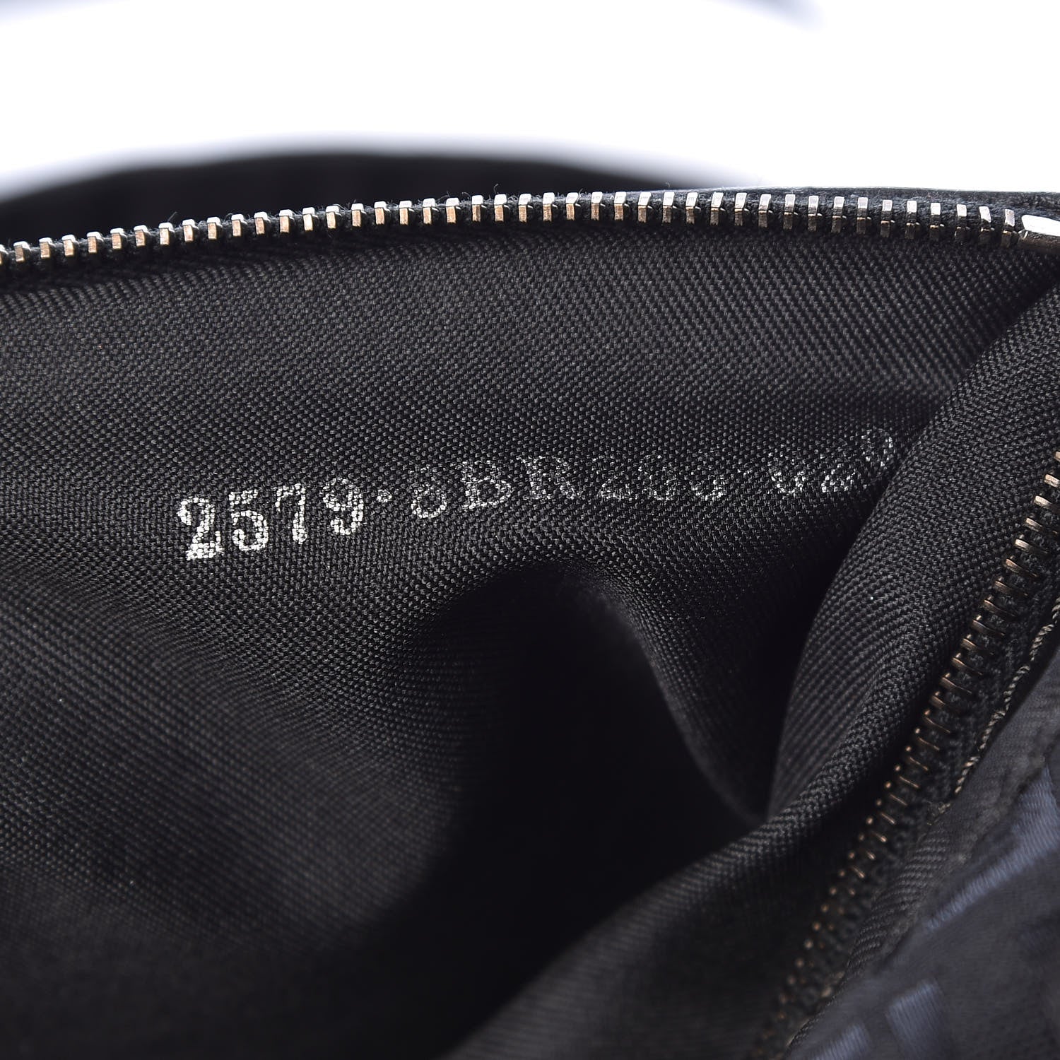 Fendi Zucchino Small Shoulder Bag Black 7 of 10