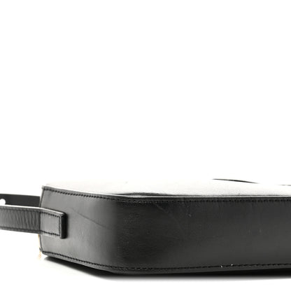 Celine Smooth Calfskin Cuir Triomphe Camera Shoulder Bag Black 8 of 9