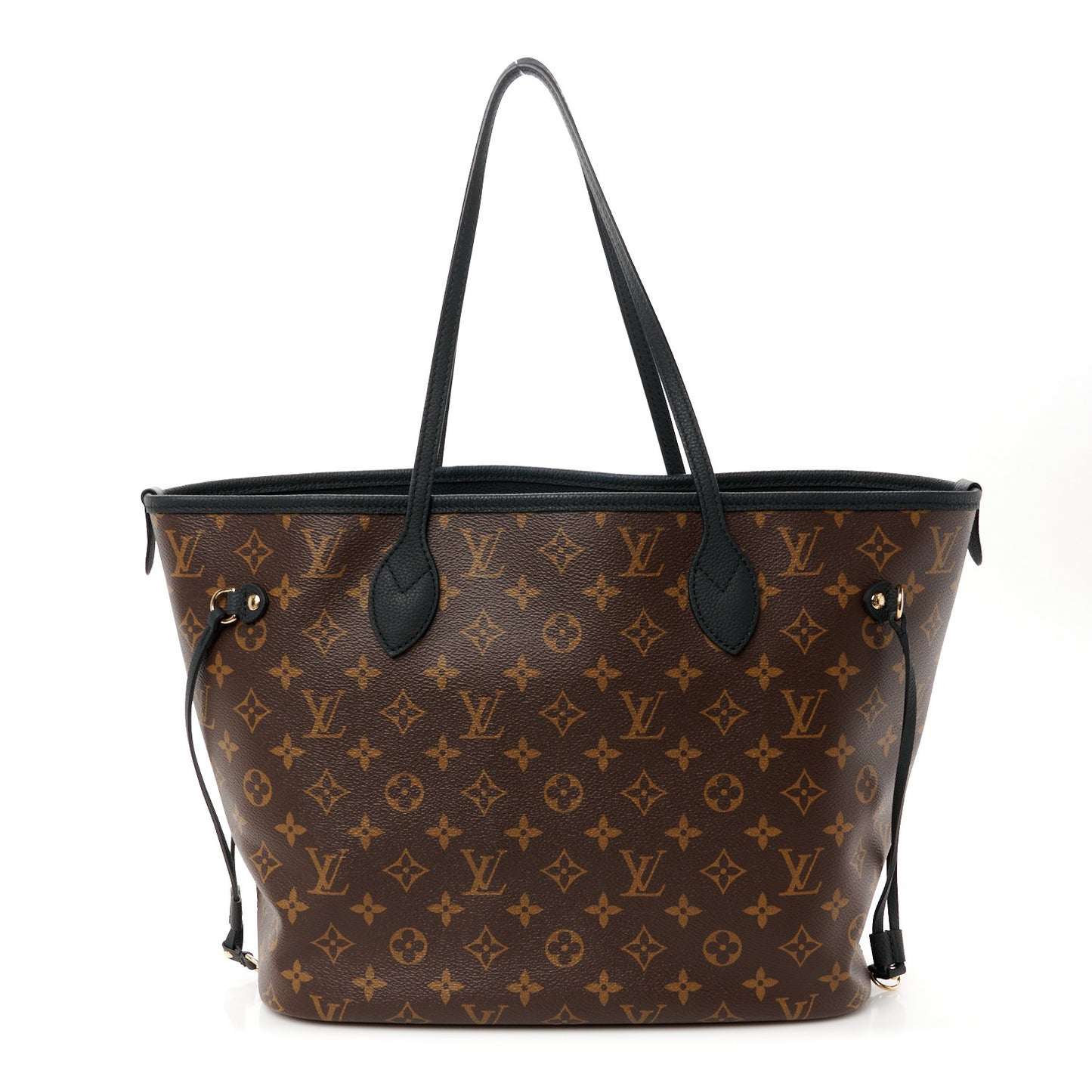 Monogram Calfskin Neo Neverfull Inside Out MM Black