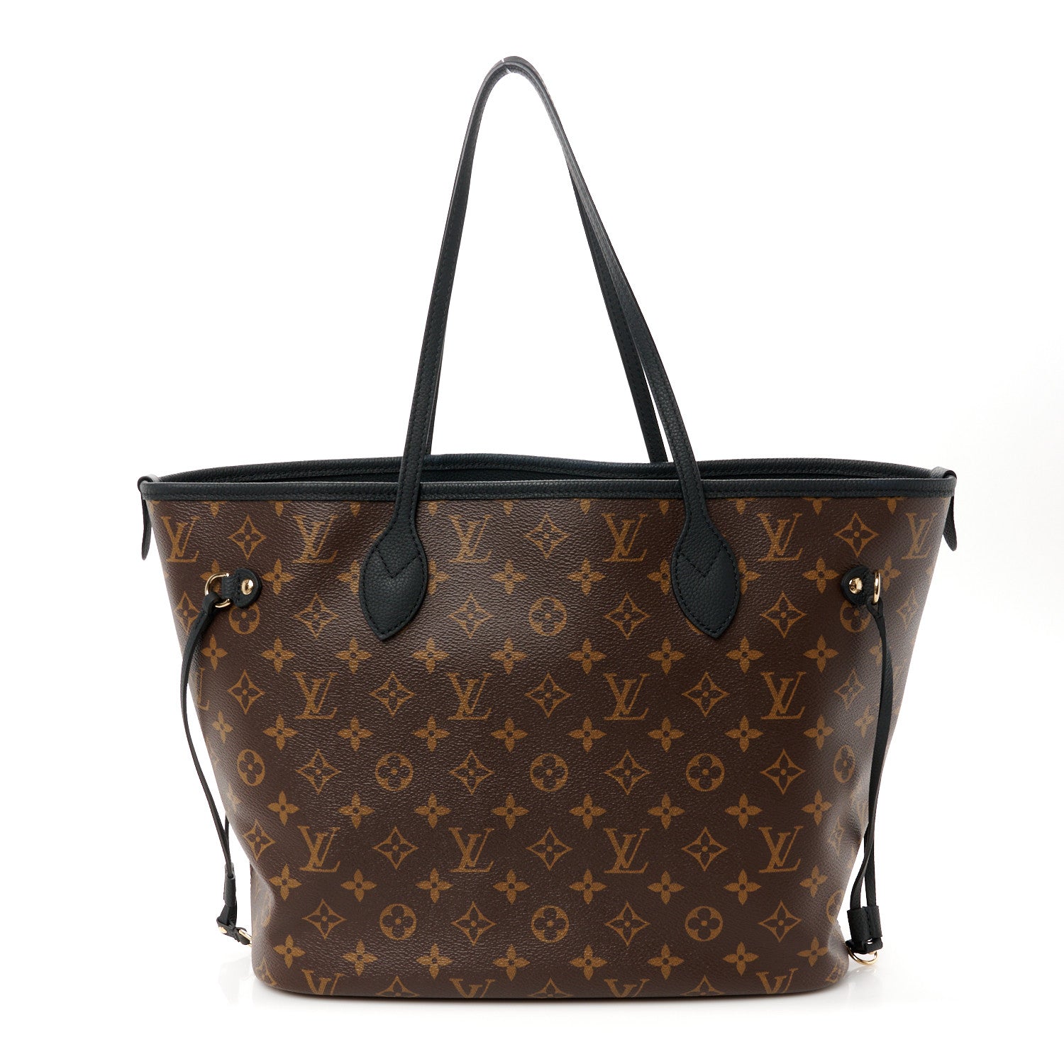 Louis Vuitton Monogram Calfskin Neo Neverfull Inside Out MM Black 1 of 15