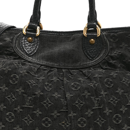 Louis Vuitton Denim Neo Cabby GM Black 8 of 10