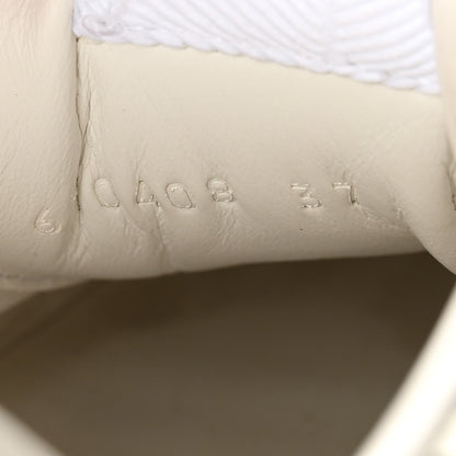 Gucci Calfskin GG Tennis Embossed Perforated Womens Platform 55mm Sneakers 37 Great White 9 of 11