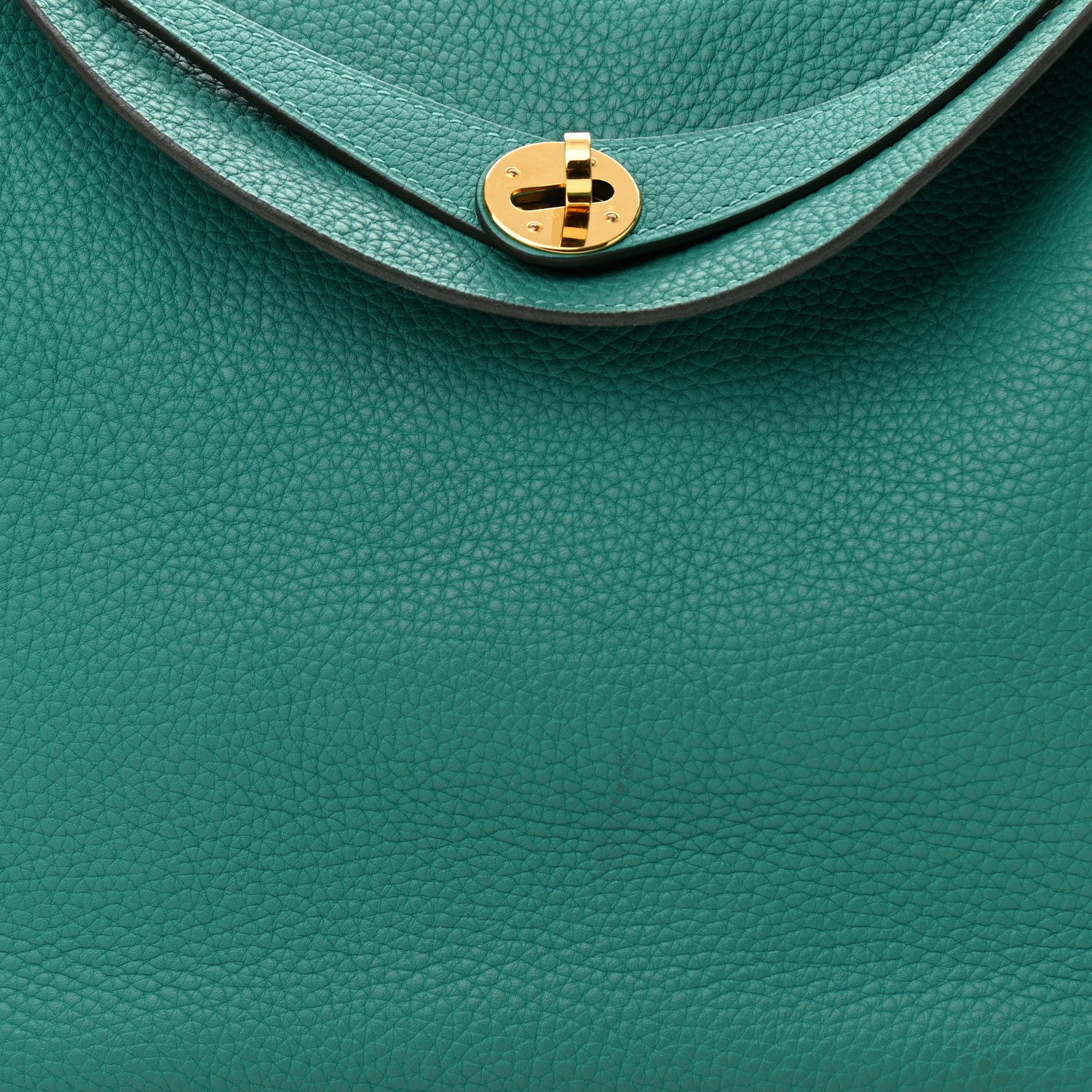 Hermes Taurillon Clemence Lindy 30 Vert Verone 8 of 11