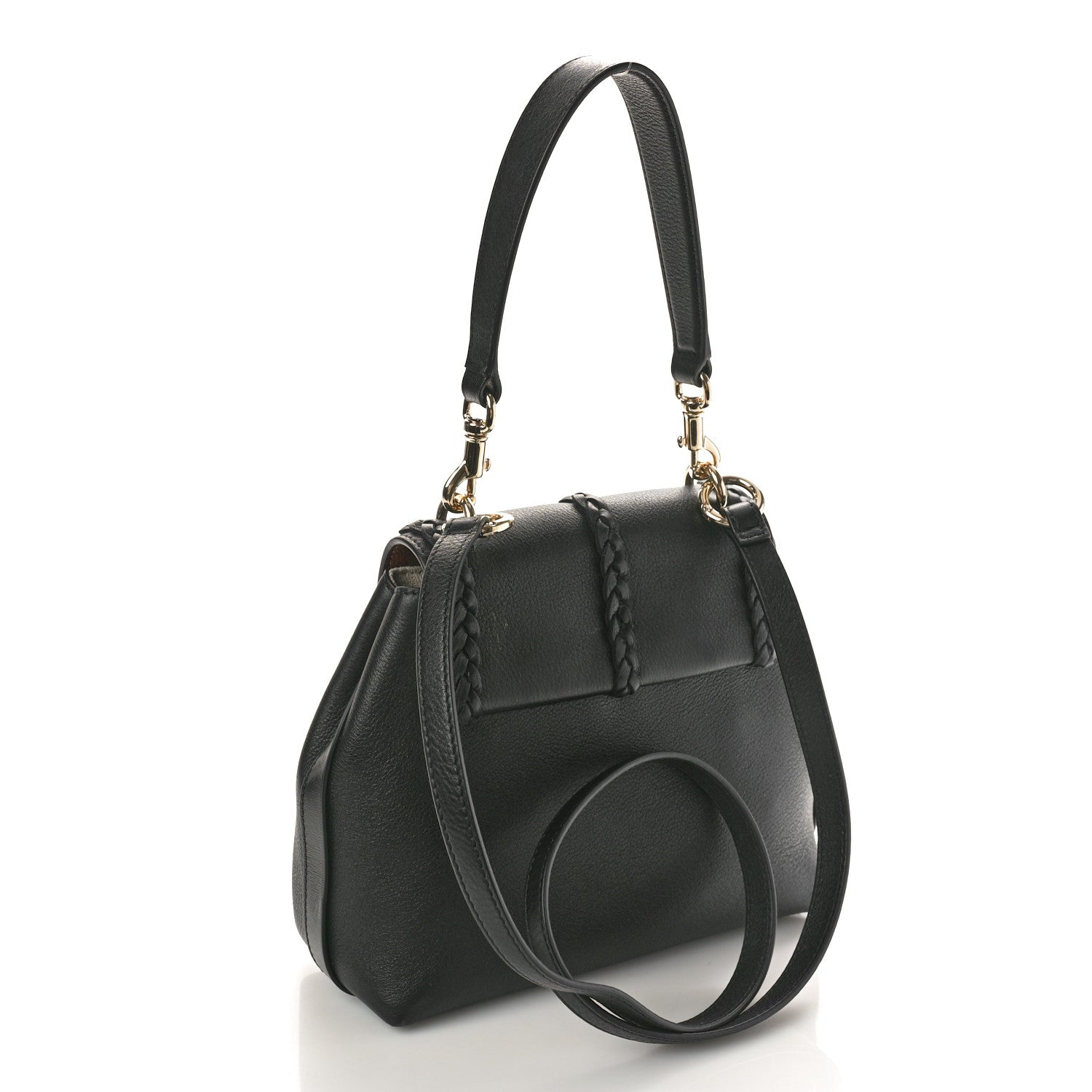 Chloe Grained Calfskin Small Penelope Soft Shoulder Bag Black 3 of 12
