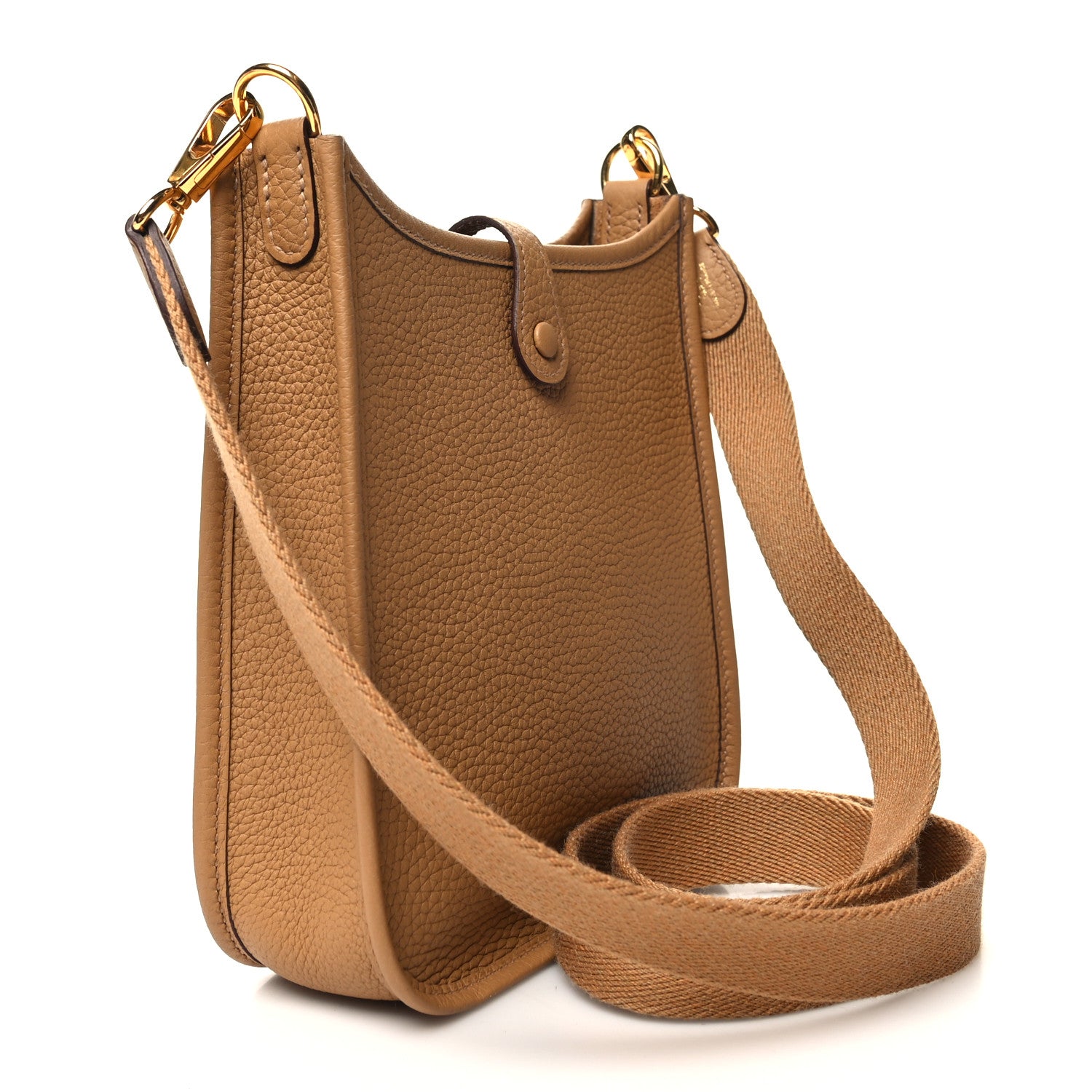 Hermes Taurillon Clemence Evelyne TPM Biscuit 3 of 11