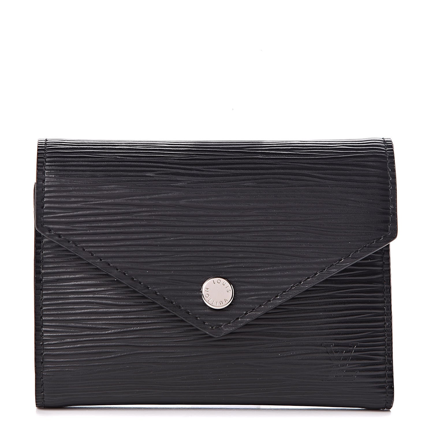 Louis Vuitton Epi Victorine Wallet Black 1 of 6