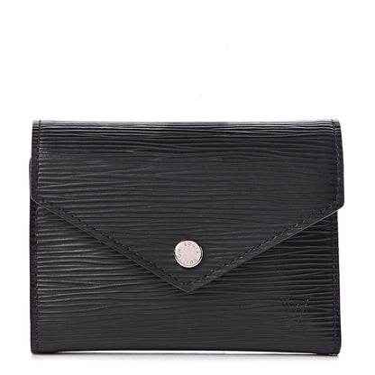 Louis Vuitton Epi Victorine Wallet Black 1 of 6