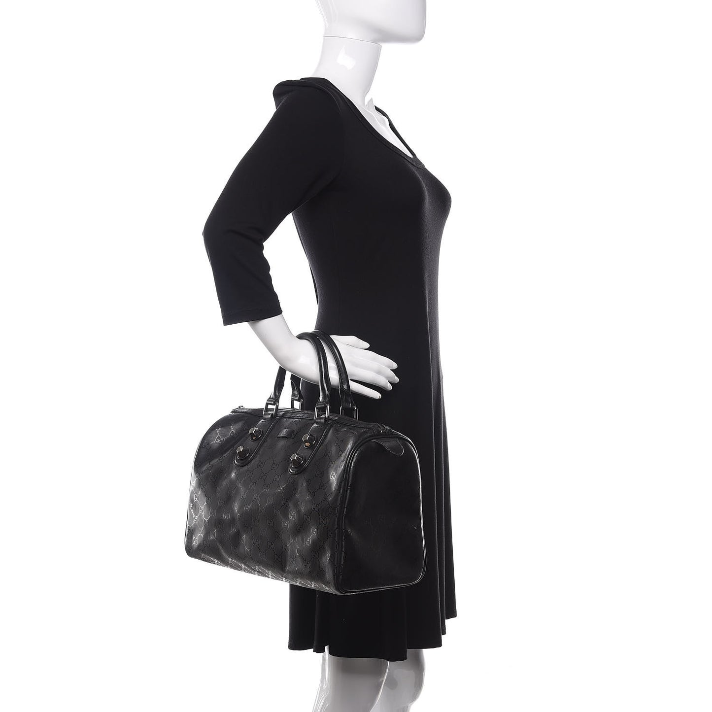 Imprime Monogram Medium Joy Stud Boston Black