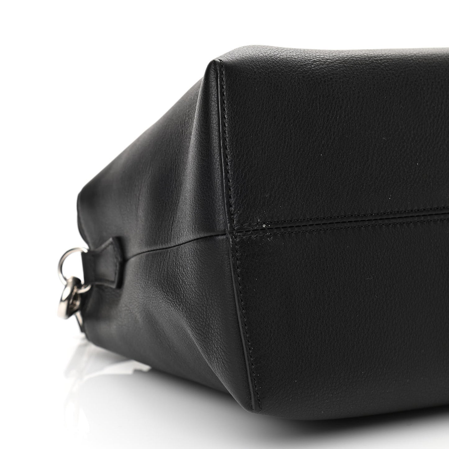 Vitello Dolce Marmol Large By The Way Boston Bag Black