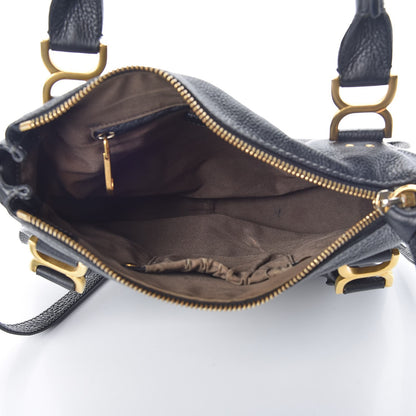 Chloe Calfskin Medium Marcie Satchel Black 8 of 14