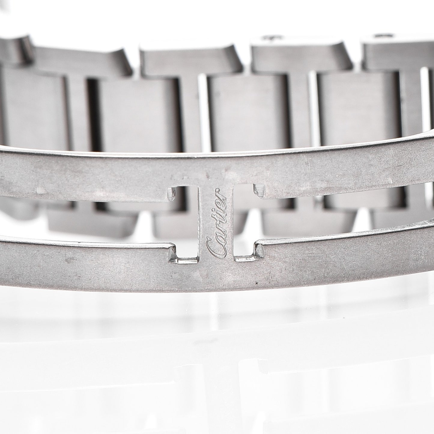 Stainless Steel 20mm Tank Francaise Quartz Watch