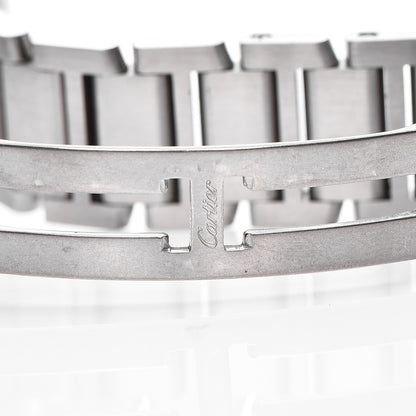 Cartier Stainless Steel 20mm Tank Francaise Quartz Watch 8 of 18