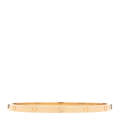 Cartier 18K Yellow Gold Small LOVE Bracelet 17 2 of 8