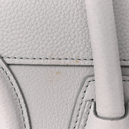 Celine Baby Drummed Calfskin Micro Luggage Sky 11 of 11