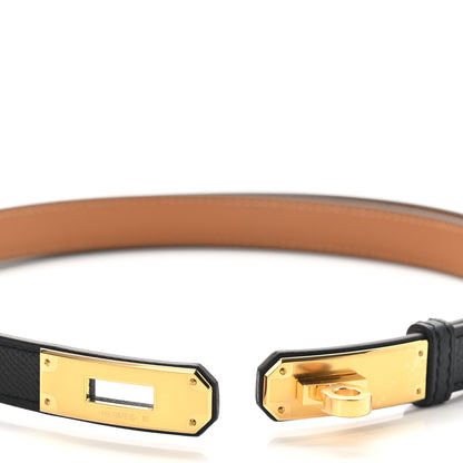 Hermes Epsom Kelly Belt Black 5 of 6