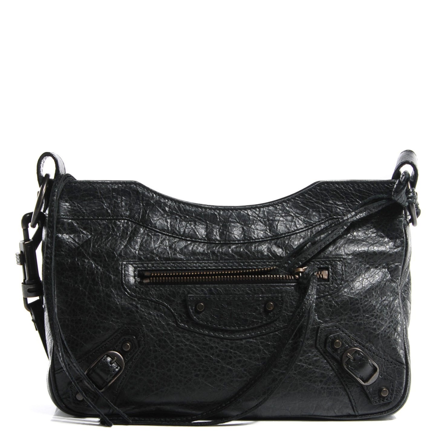 Agneau Classic Hardware Hip Black