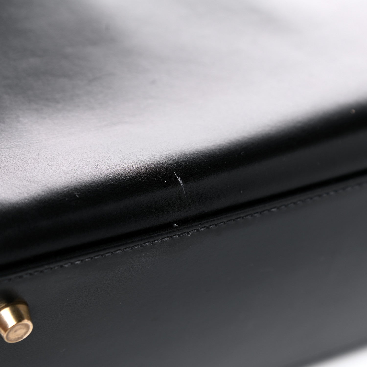 Hermes Box Kelly Retourne 32 Black 15 of 21