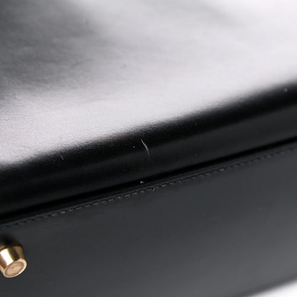 Hermes Box Kelly Retourne 32 Black 15 of 21