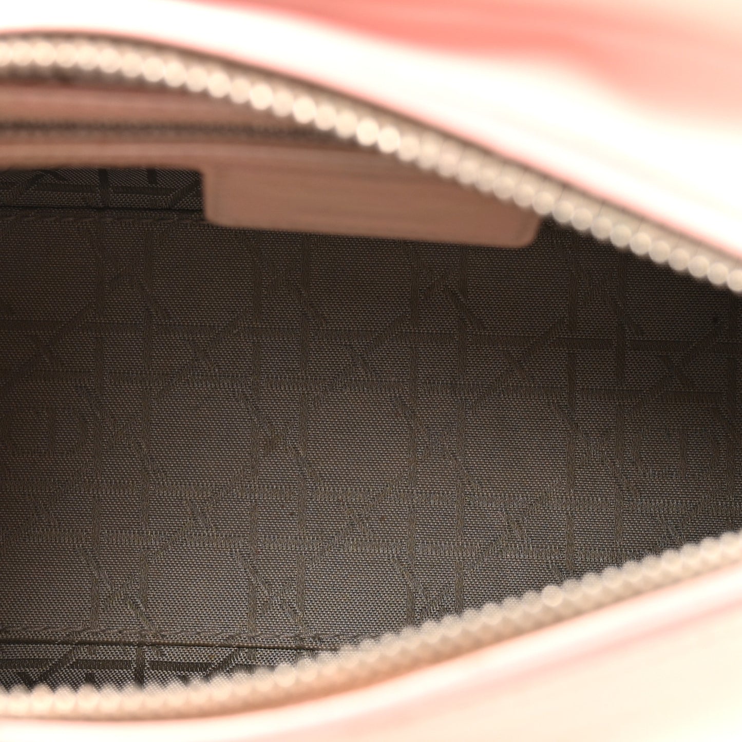 Patent Cannage Medium Lady Dior Rose Clair